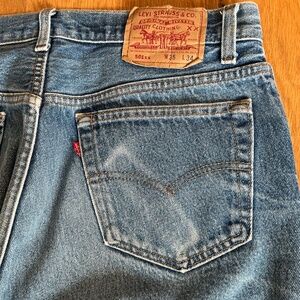 Vintage Levi’s 501xx 35x34 (actual 34x26-28) 1980 with comb pocket